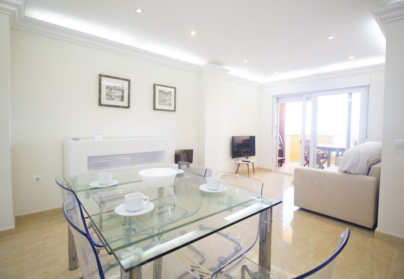Apartamento en La Manga del Mar Menor - Nuevo apartamento de dos dormitorios en Playa Príncipe Apartamento en La Manga del Mar Menor - Nuevo apartamento de dos dormitorios en Playa Príncipe