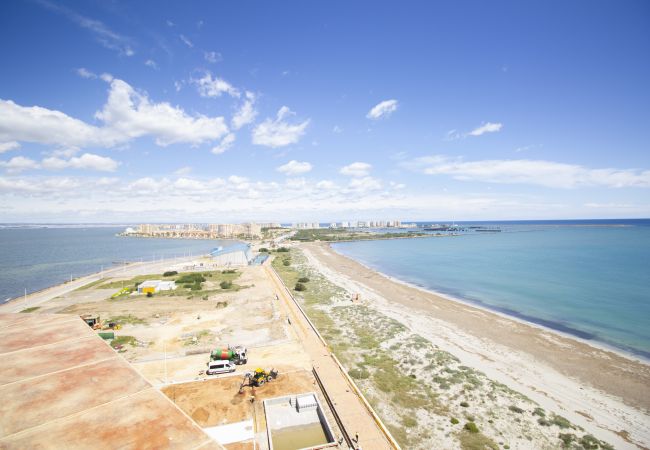 Apartamento en La Manga del Mar Menor - Ático en primera línea del Mediterráneo