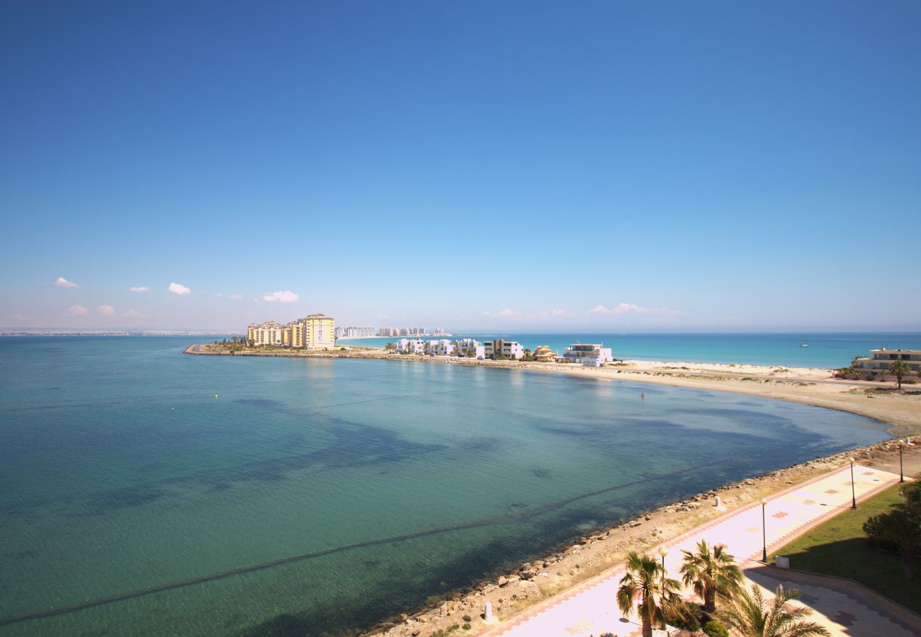 Apartamento en La Manga del Mar Menor - Apartamento de dos dormitorios con increíbles vistas
