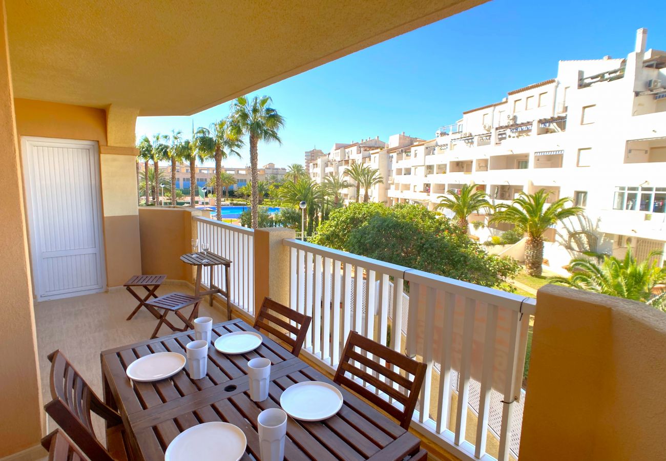 Apartamento en La Manga del Mar Menor - Apartamento amplio y moderno de dos dormitorios en Marinesco II