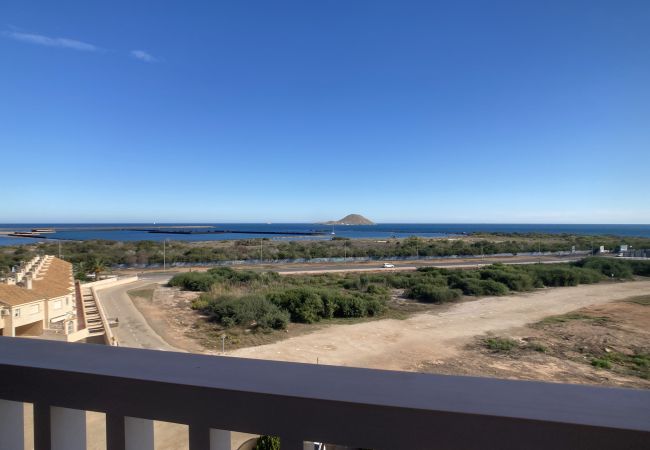 Apartamento en La Manga del Mar Menor - Precioso ático de 3 dormitorios con vistas en Tomás Maestre 