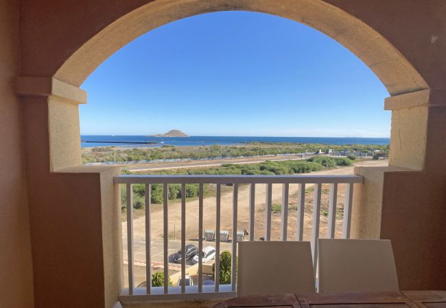 Apartamento en La Manga del Mar Menor - Precioso ático de 3 dormitorios con vistas en Tomás Maestre 