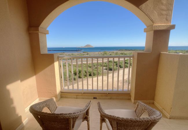 Apartamento en La Manga del Mar Menor - Precioso ático de 3 dormitorios con vistas en Tomás Maestre 