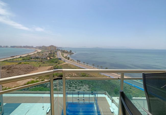 Apartamento en La Manga del Mar Menor - Apartamento con fantásticas vistas en Libertad Dos Playas