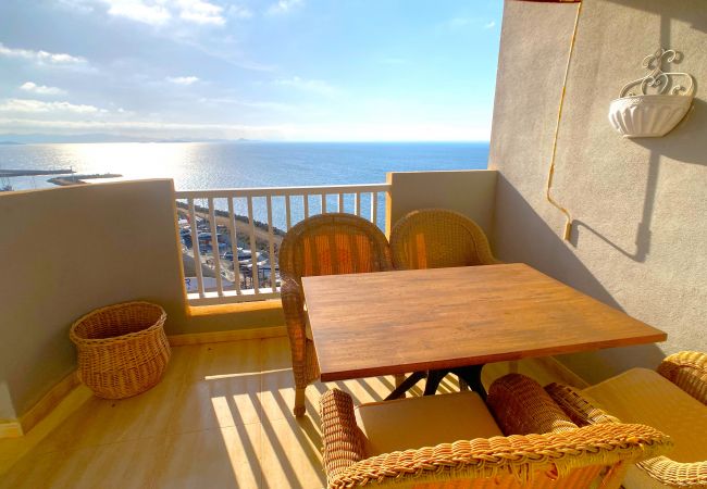 Apartamento en La Manga del Mar Menor - Ático de dos dormitorios con preciosas vistas del Mar Menor y Mediterráneo