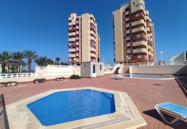 Apartamento en La Manga del Mar Menor - Ático de dos dormitorios con preciosas vistas del Mar Menor y Mediterráneo