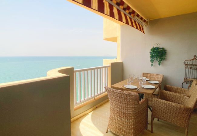 Apartamento en La Manga del Mar Menor - Ático de dos dormitorios con preciosas vistas del Mar Menor y Mediterráneo