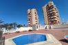 Apartamento en La Manga del Mar Menor - Ático de dos dormitorios con preciosas vistas del Mar Menor y Mediterráneo