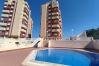 Apartamento en La Manga del Mar Menor - Ático de dos dormitorios con preciosas vistas del Mar Menor y Mediterráneo