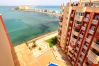 Apartamento en La Manga del Mar Menor - Ático de dos dormitorios con preciosas vistas del Mar Menor y Mediterráneo