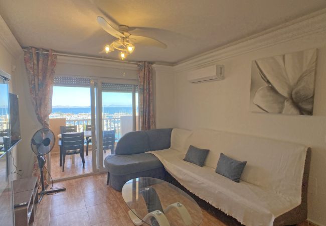 Apartamento en La Manga del Mar Menor - Precioso dos dormitorios con vistas al Puerto