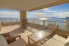 Apartamento en La Manga del Mar Menor - Increíble apartamento con enorme terraza en primera línea del Mediterráneo