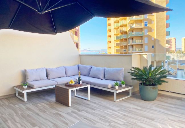 Casa adosada en La Manga del Mar Menor - Amplio adosado de 3 dormitorios en el km 14