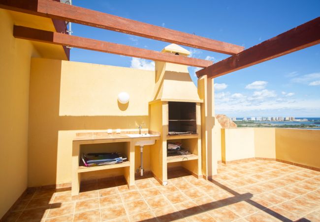 Apartment in La Manga del Mar Menor - Superb penthouse perfectly located just steps from the beach...