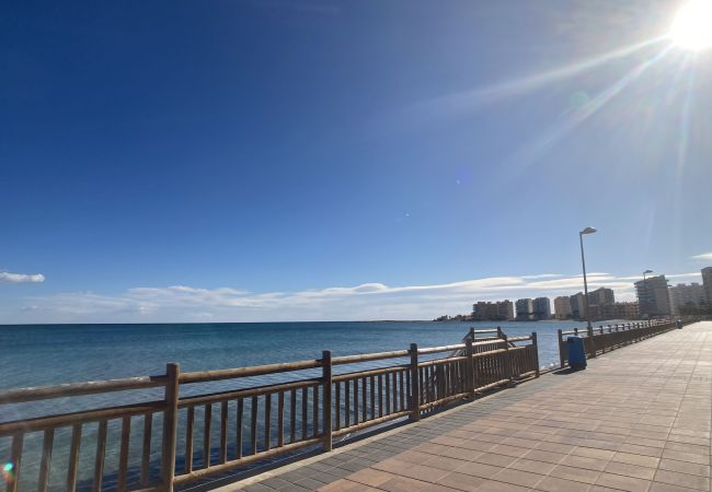 Apartment in La Manga del Mar Menor - Bright and spacious 3 bedroom frontline with stunning views