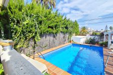 House in Cabo de Palos - Semi-detached villa with large terrace with BBQ and private pool