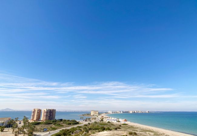 Apartment in La Manga del Mar Menor - 3-bedroom with pool and paddle court frontline to the Mediterranean Sea