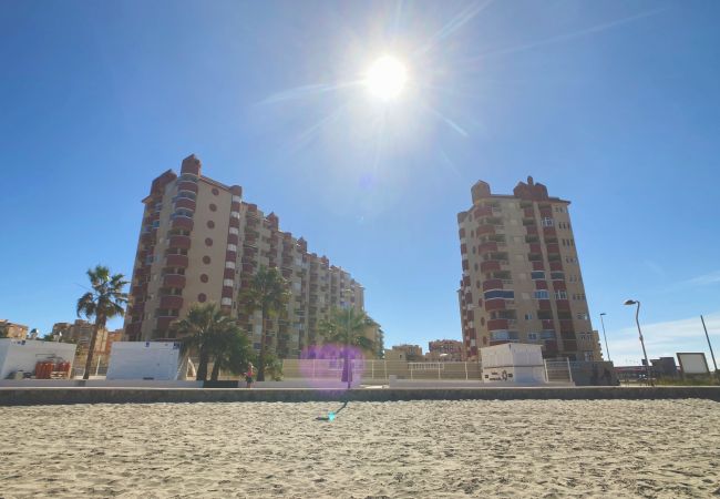 Apartment in La Manga del Mar Menor - 3-bedroom with pool and paddle court frontline to the Mediterranean Sea