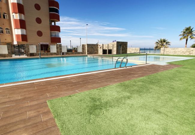 Apartment in La Manga del Mar Menor - 3-bedroom with pool and paddle court frontline to the Mediterranean Sea