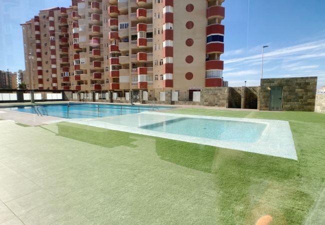 Apartment in La Manga del Mar Menor - 3-bedroom with pool and paddle court frontline to the Mediterranean Sea