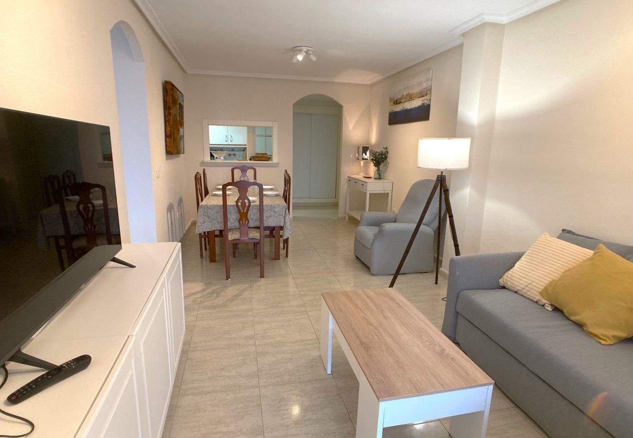 Apartment in La Manga del Mar Menor - 3-bedroom with pool and paddle court frontline to the Mediterranean Sea Apartment in La Manga del Mar Menor - 3-bedroom with pool and paddle court frontline to the Mediterranean Sea