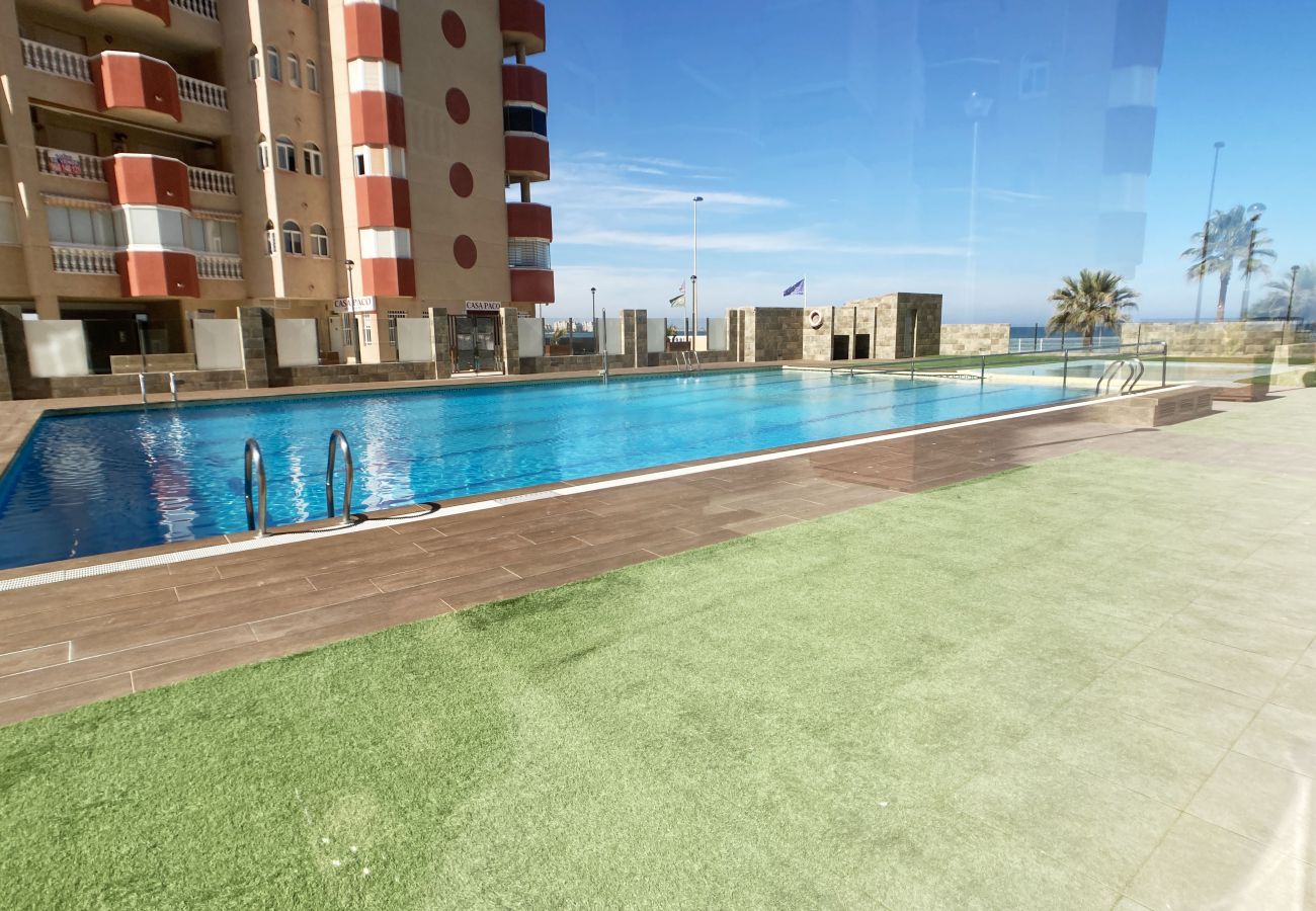 Apartment in La Manga del Mar Menor - 3-bedroom with pool and paddle court frontline to the Mediterranean Sea Apartment in La Manga del Mar Menor - 3-bedroom with pool and paddle court frontline to the Mediterranean Sea