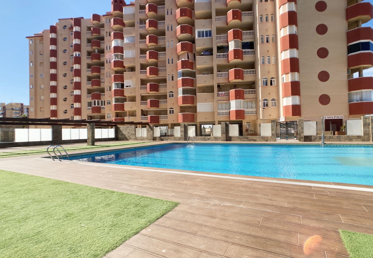 Apartment in La Manga del Mar Menor - 3-bedroom with pool and paddle court frontline to the Mediterranean Sea Apartment in La Manga del Mar Menor - 3-bedroom with pool and paddle court frontline to the Mediterranean Sea