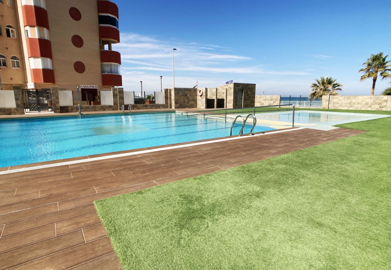 Apartment in La Manga del Mar Menor - 3-bedroom with pool and paddle court frontline to the Mediterranean Sea Apartment in La Manga del Mar Menor - 3-bedroom with pool and paddle court frontline to the Mediterranean Sea