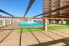 Apartment in La Manga del Mar Menor - 3-bedroom with pool and paddle court frontline to the Mediterranean Sea