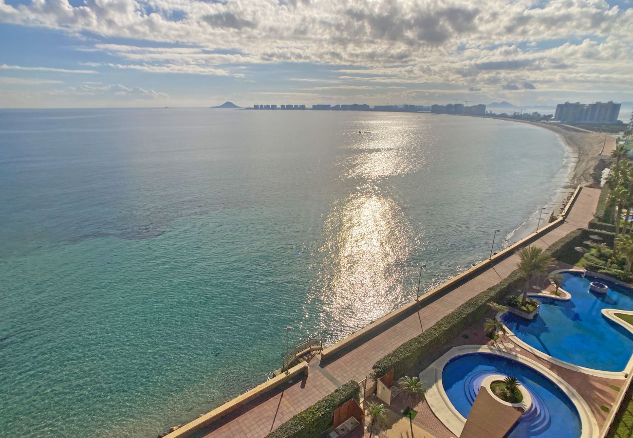 Apartment in La Manga del Mar Menor - Stunning apartment with huge terrace front line to the Mediterránean